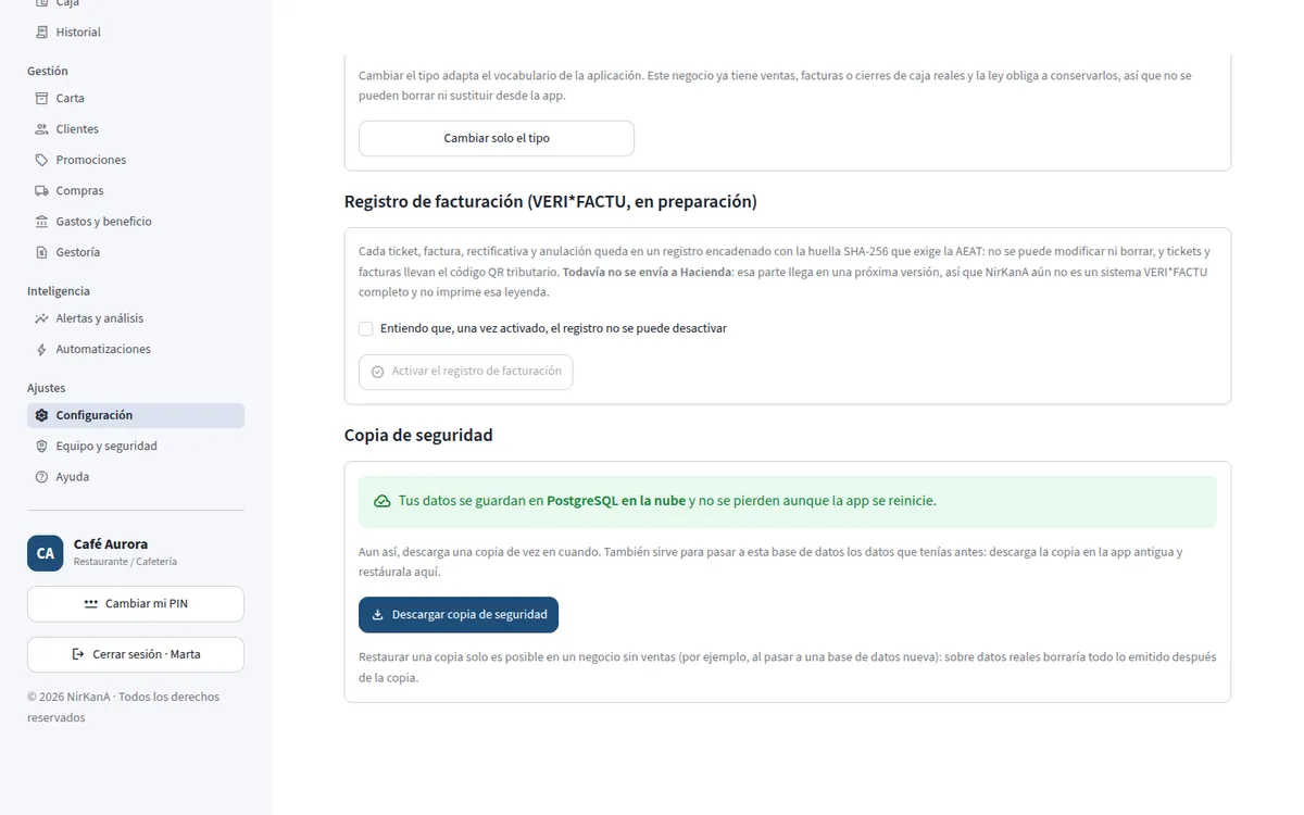 Copias de seguridad